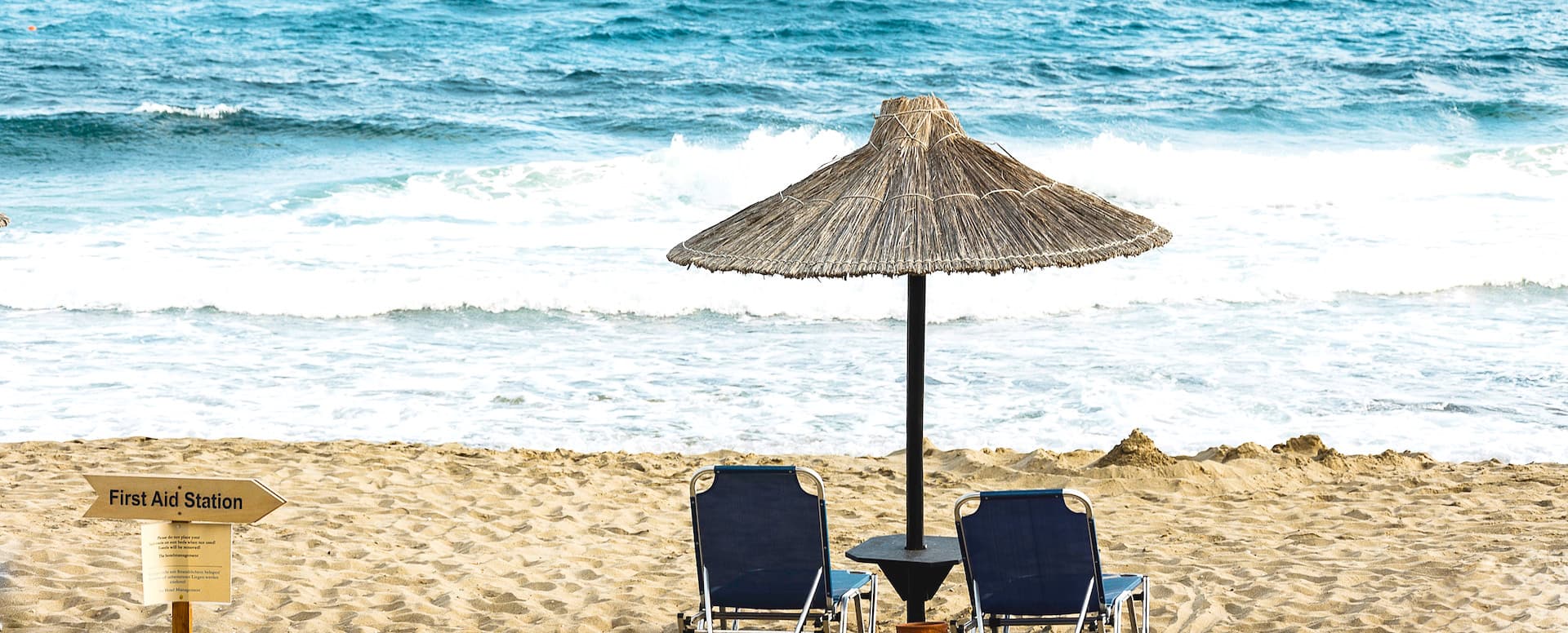 1- Relax on the beach - Crete