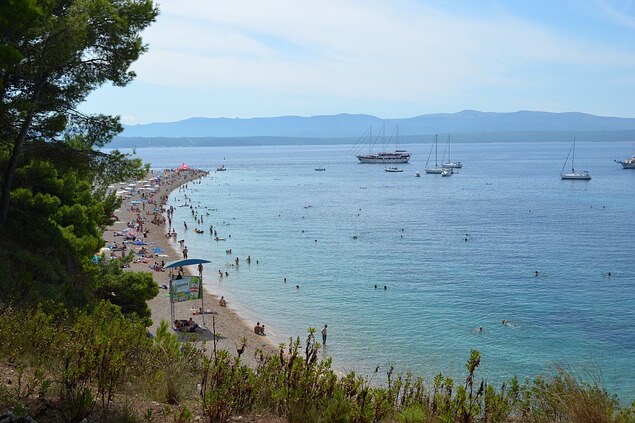 Beautiful beaches Croatia