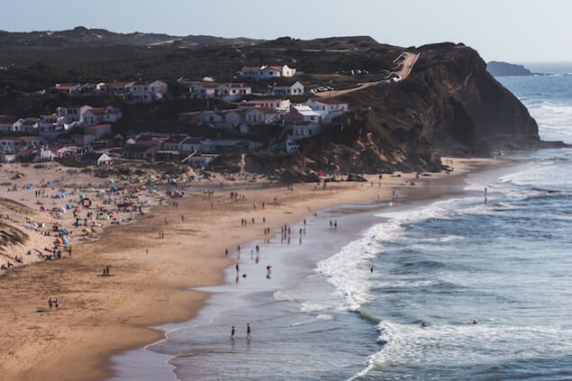 Beautiful beaches Porto and North