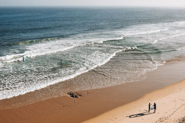 Beautiful beaches Lisbon region