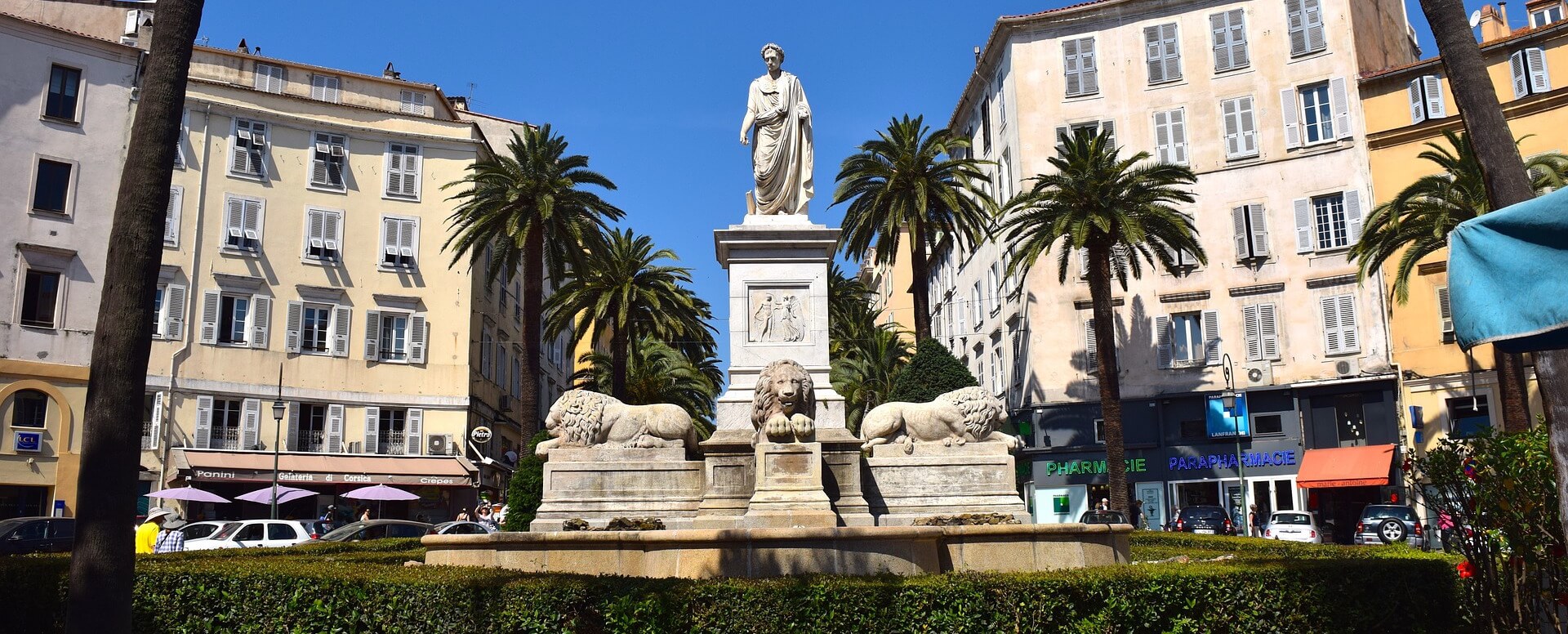 10. Admiring the museum of the house Bonaparte in Ajaccio - Corsica