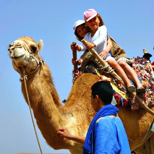 RIDE ON A CAMEL