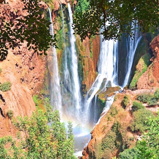 SOFT TREKKING TO THE CASTLES OF OUZOUD, THE HIGHEST OF MOROCCO