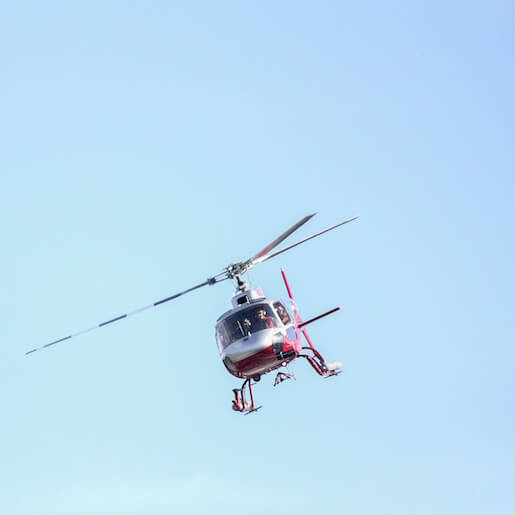 A helicopter tour of Marrakech and its surroundings