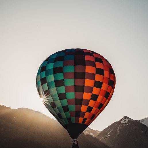 Balloon trip above Marrakech