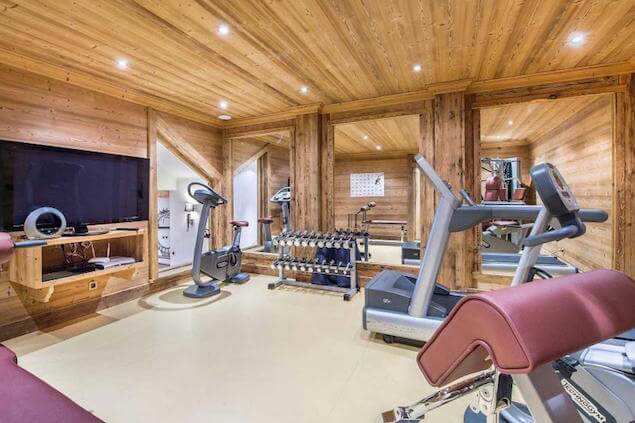 Villa rentals fitness room