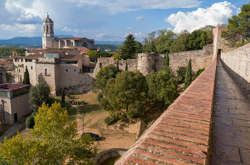 The medieval village of Pals