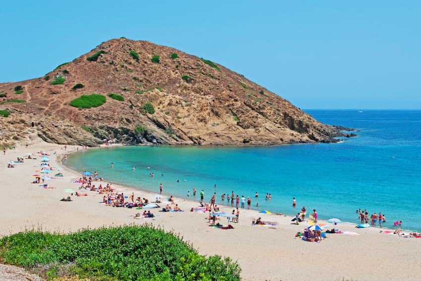 La Mesquida beach, the most historic