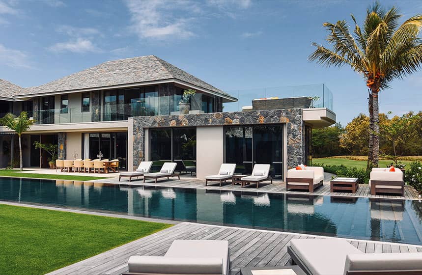 The most beautiful villas to rent for your trip to Mauritius