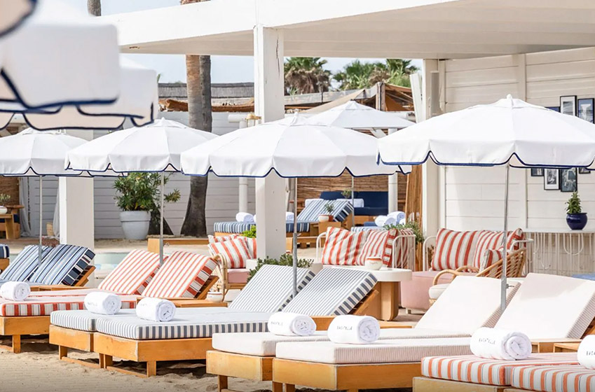 The best lively beach restaurants on the French Riviera