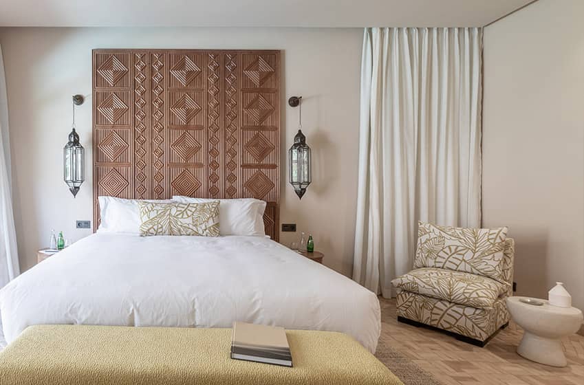 Was there any particular inspiration for the architecture and the interior decor?