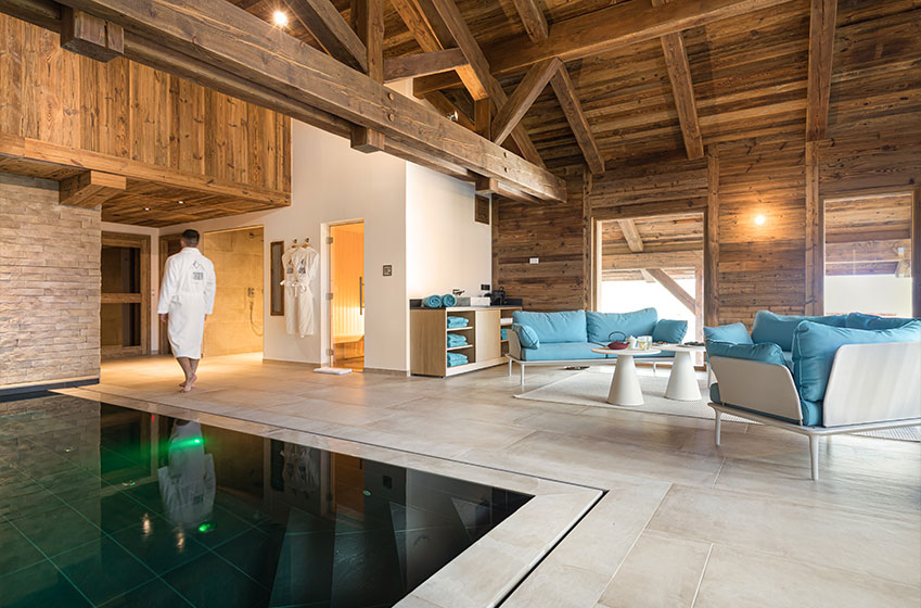 8 Exceptional Ski Chalets with Indoor Pools in the Alps