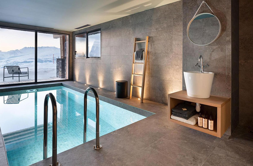 8 Exceptional Ski Chalets with Indoor Pools in the Alps