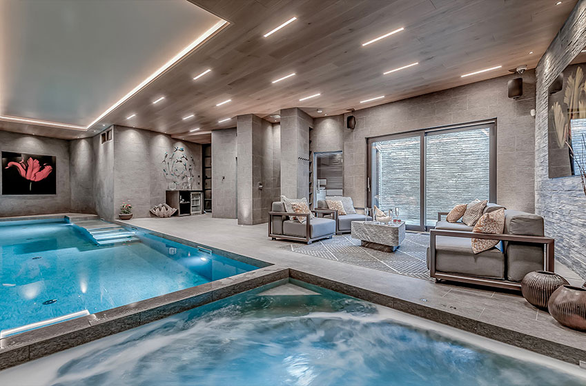8 Exceptional Ski Chalets with Indoor Pools in the Alps