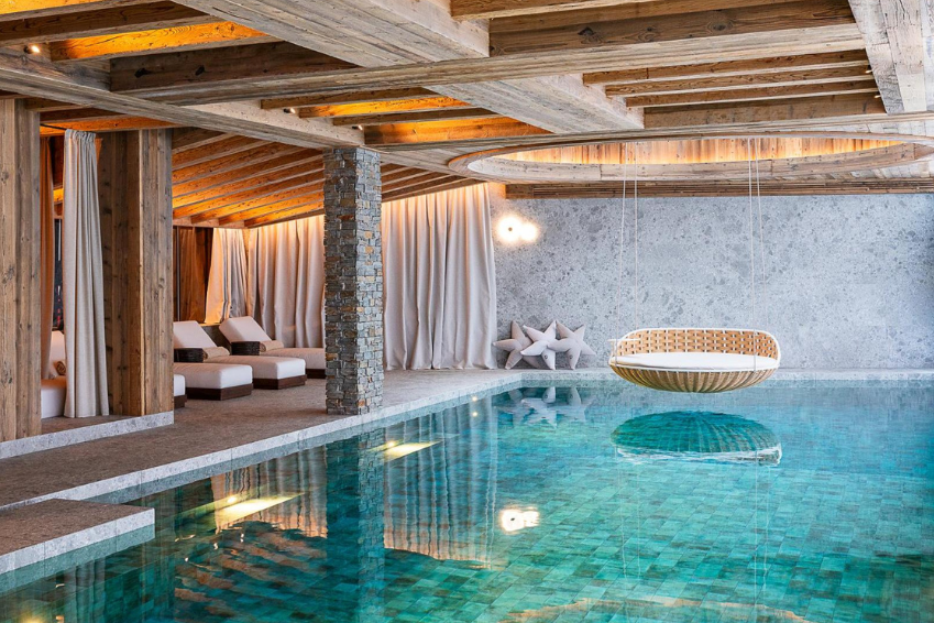 8 Exceptional Ski Chalets with Indoor Pools in the Alps