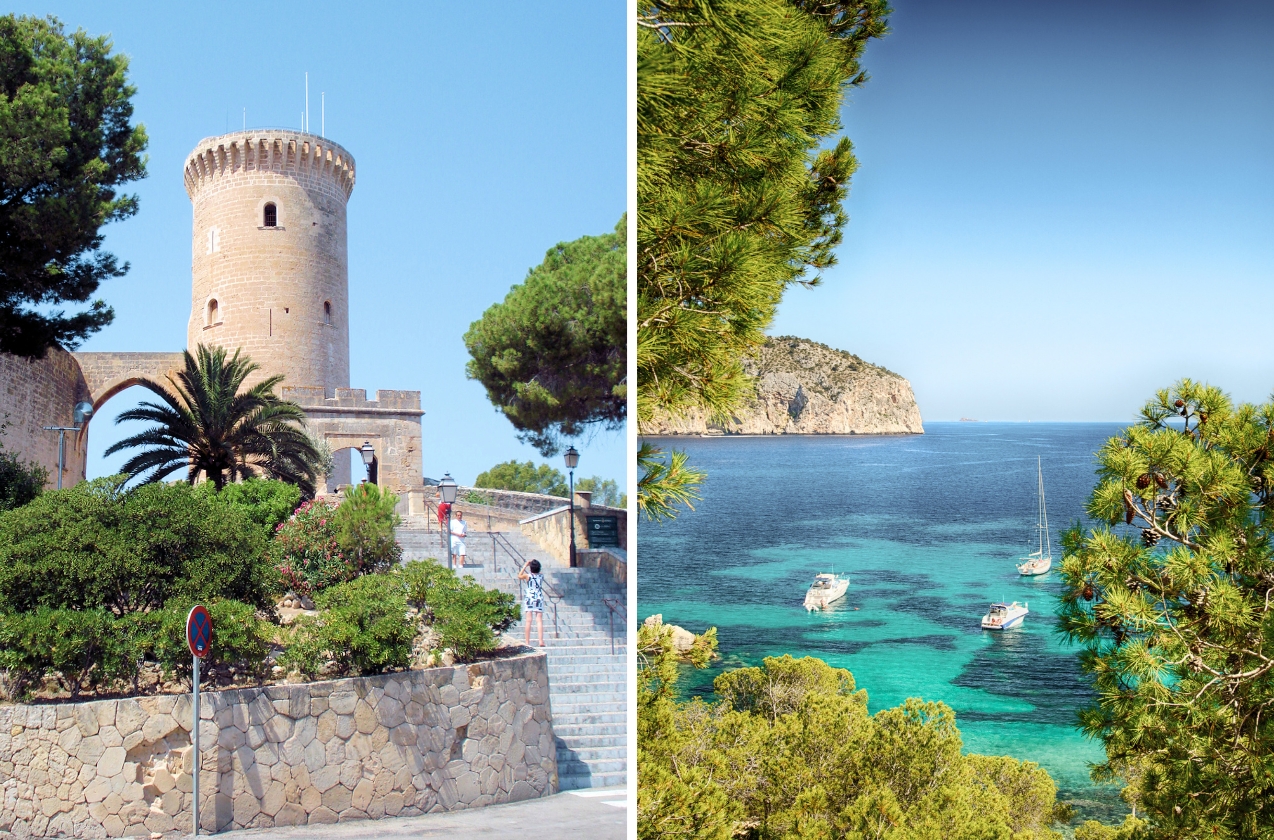 When is the best time to go to Majorca and average temperatures 