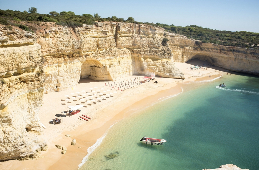Which Algarve beach is best for families? 