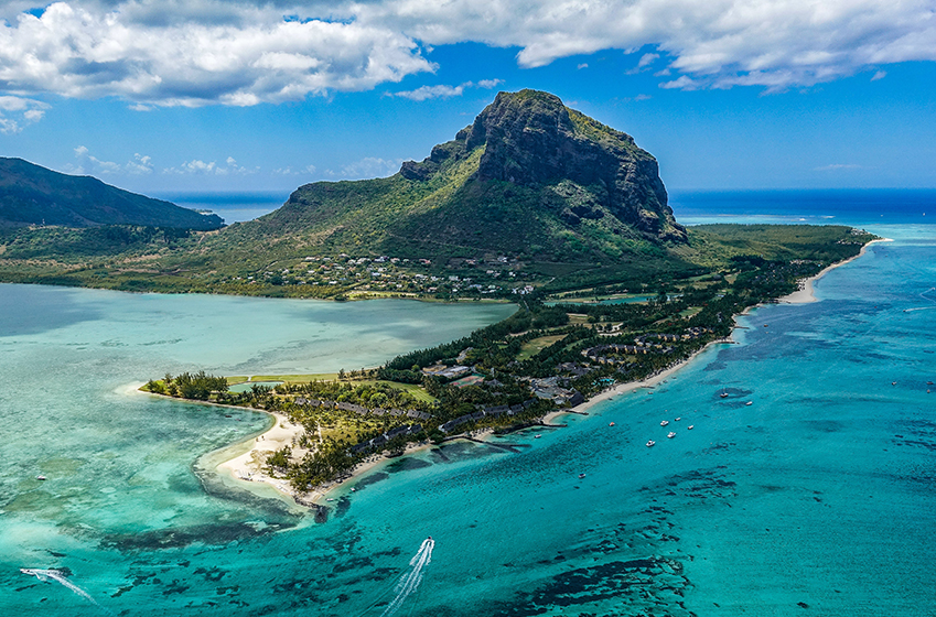 2. Where to go in May for sun? Head to Mauritius