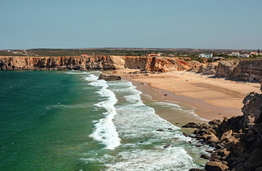 Iconic beaches and spectacular cliffs in Portugal