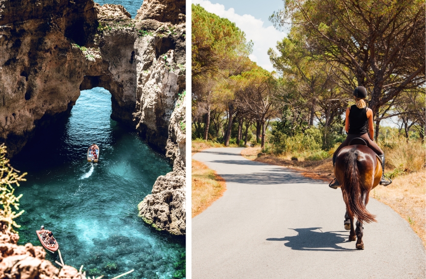 What can you do in the Algarve with family beyond the beach? 