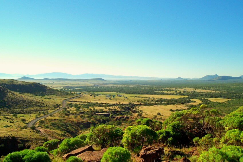 A surprising mosaic of African landscape