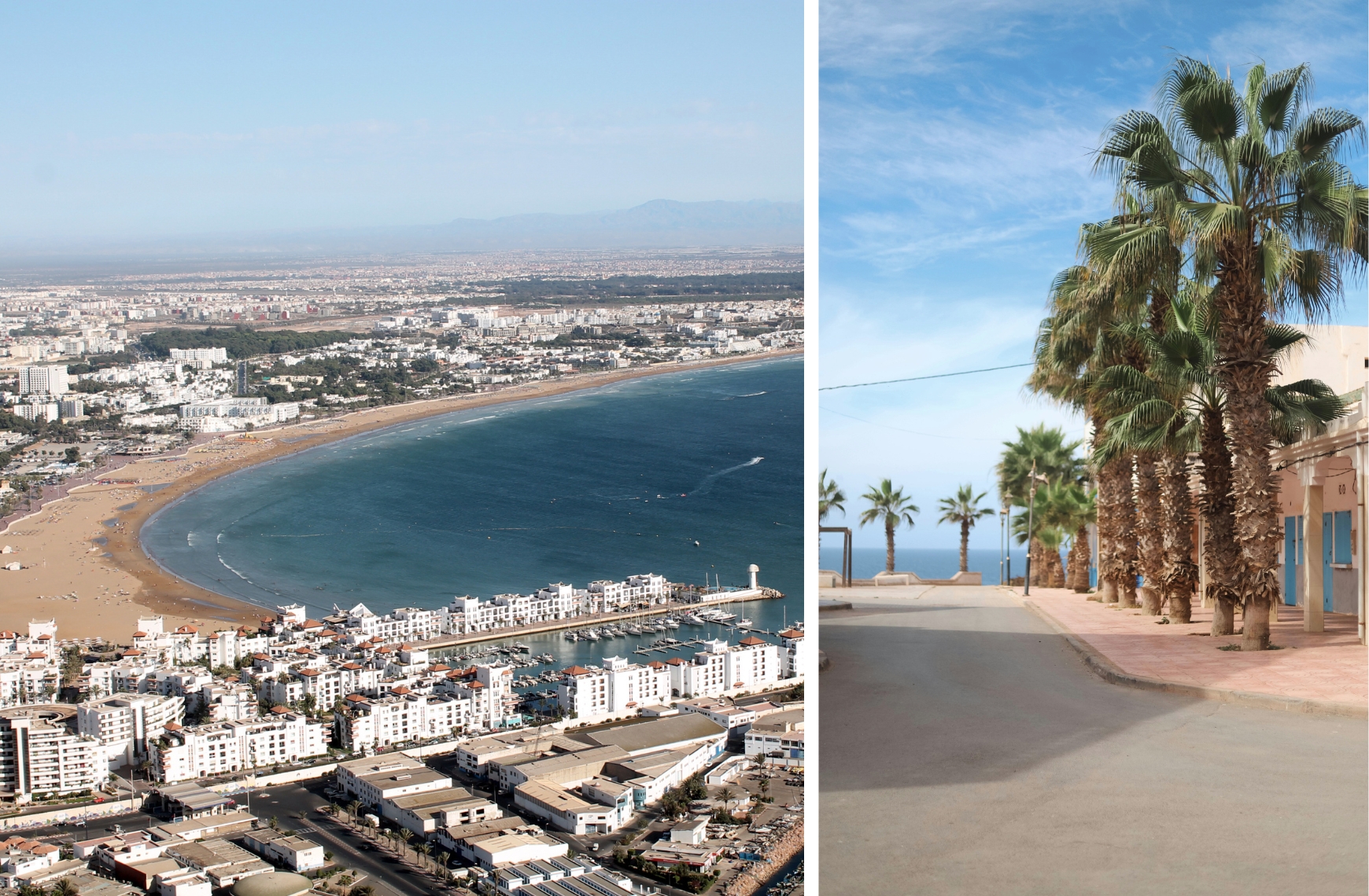 Agadir: Sunny weather in April and relaxation on the ocean