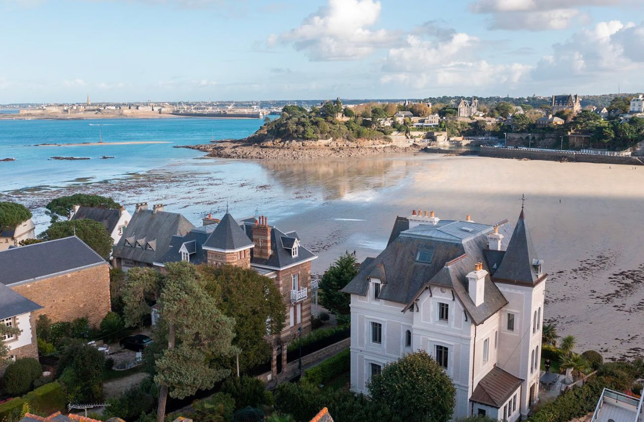 Villa Ker Eol: A holiday villa in Dinard, France with bay views