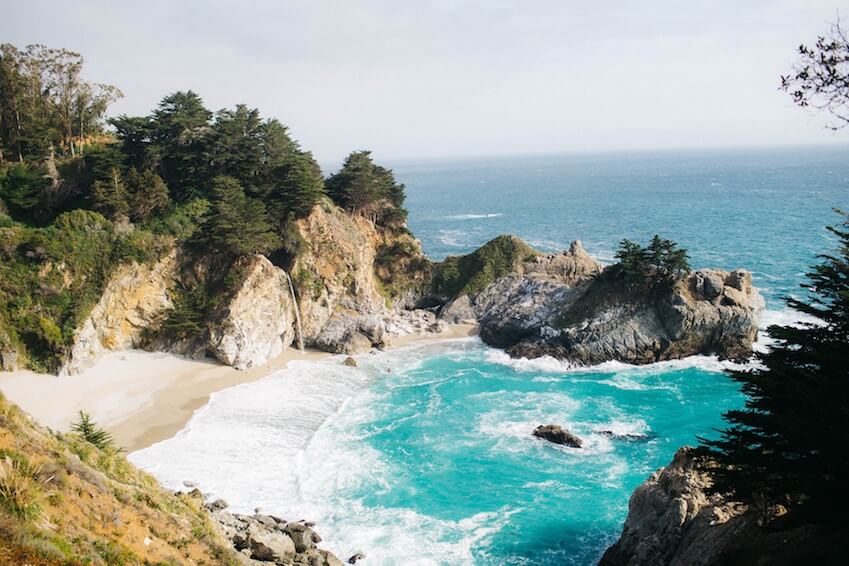 Sunny destinations on the seaside