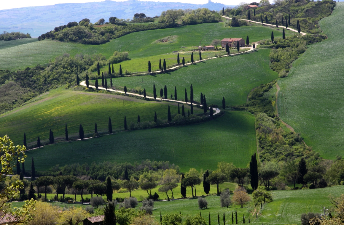 The Tuscan countryside: Val d'Orcia, nature and family hikes