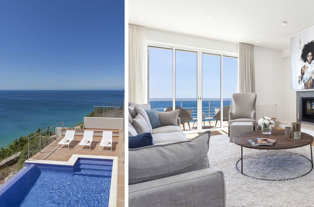 Villa Salema Vista: a luxury villa with a private pool and Atlantic views