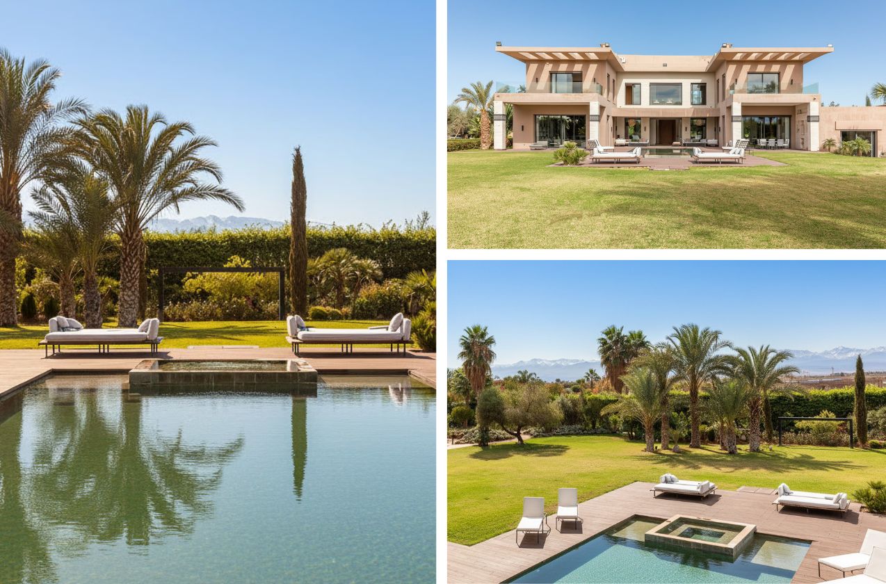 Villa Rose de l’Atlas: a luxury villa with Atlas Mountain views