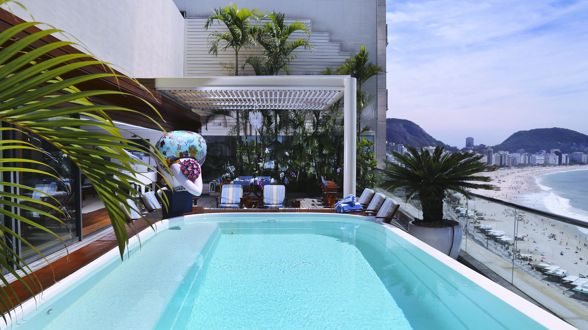 Polyana Penthouse Villa rental in Rio de Janeiro, Copacabana Villanovo