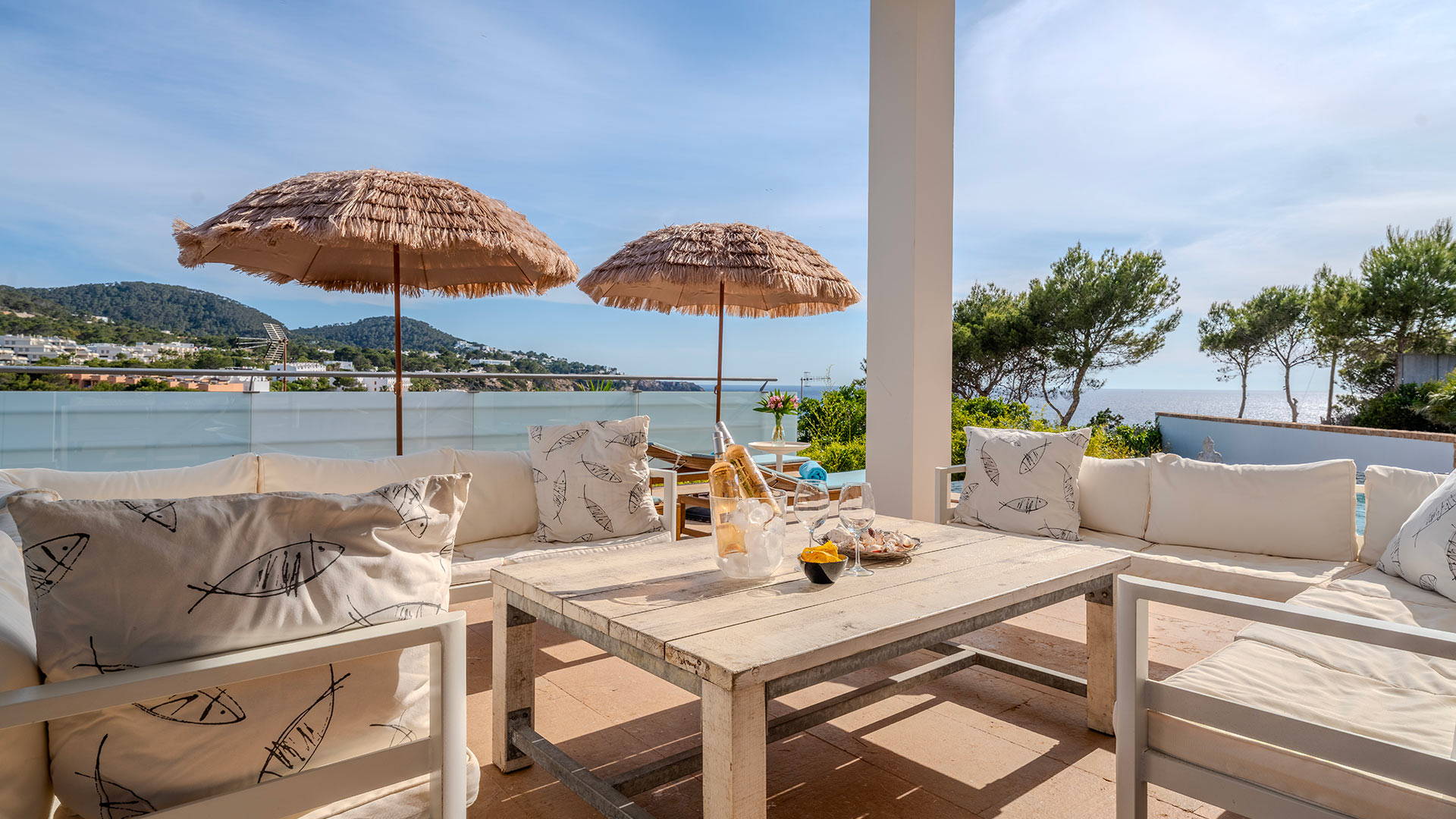 White beach — Cala Tarida