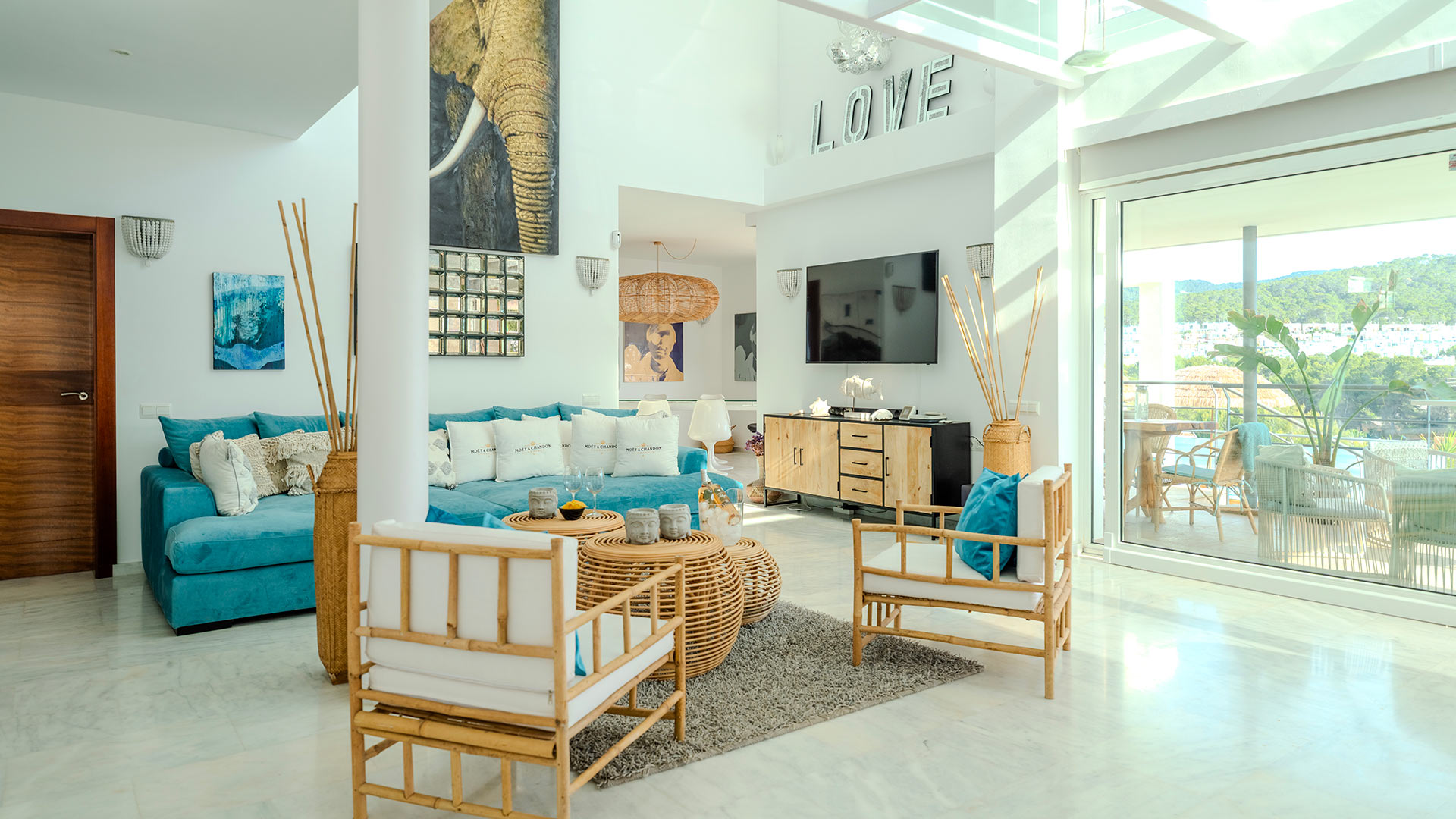 White beach — Cala Tarida
