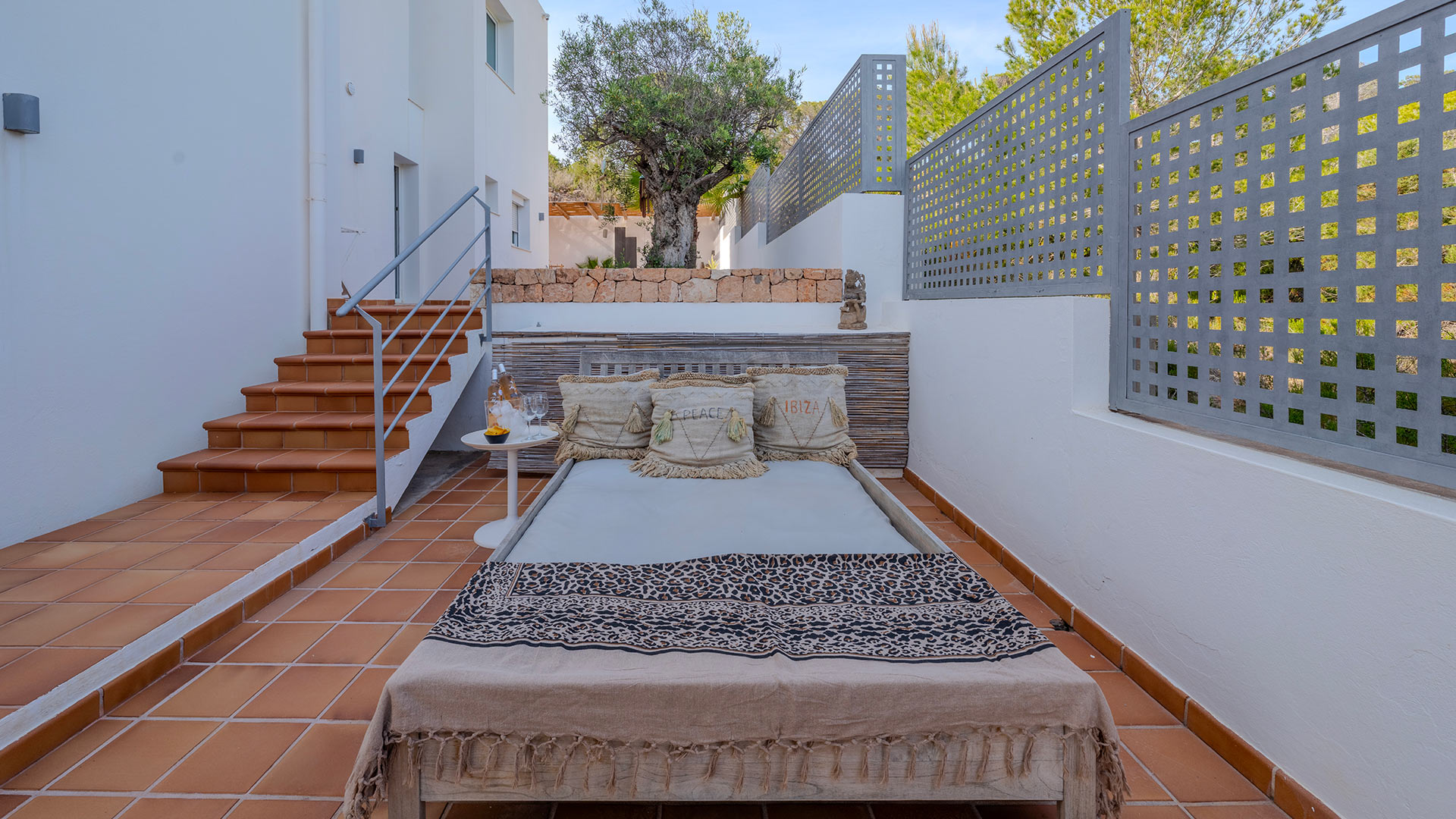 White beach — Cala Tarida