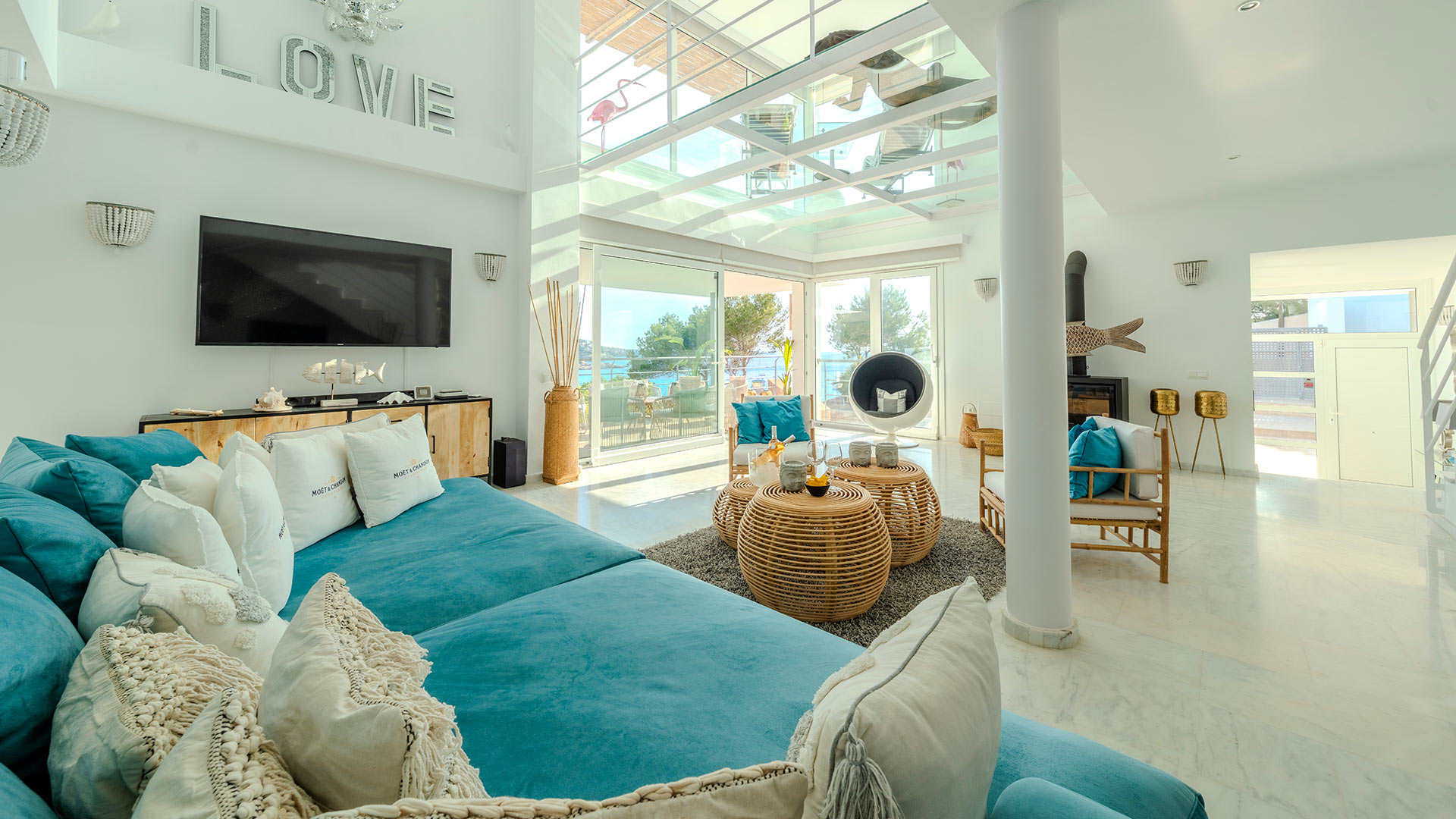 White beach — Cala Tarida
