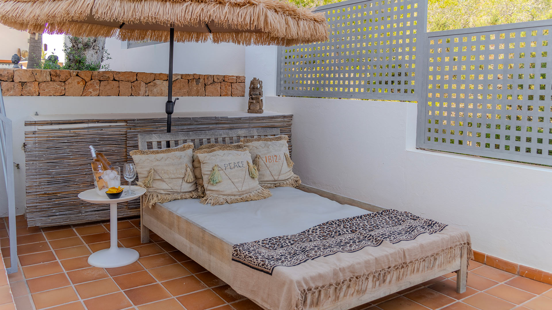 White beach — Cala Tarida