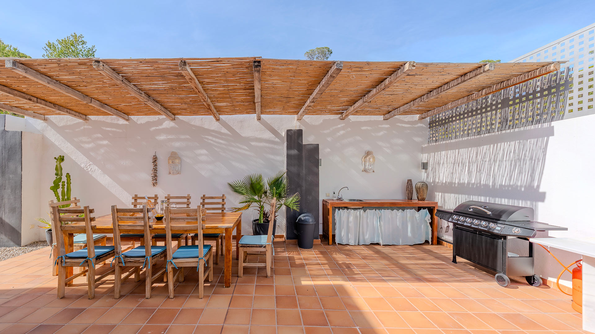 White beach — Cala Tarida