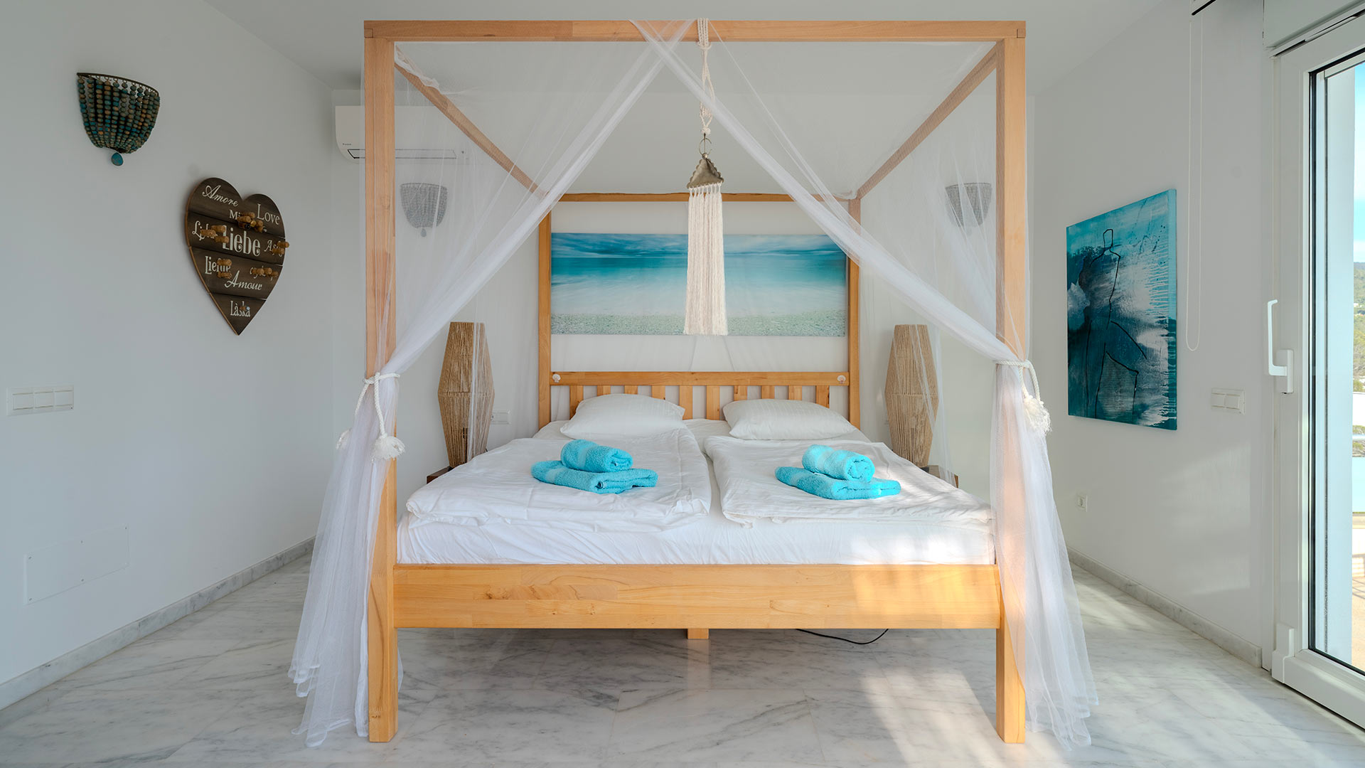White beach — Cala Tarida