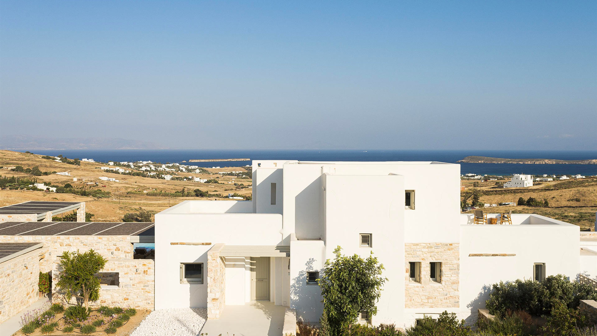 villas paros for rent