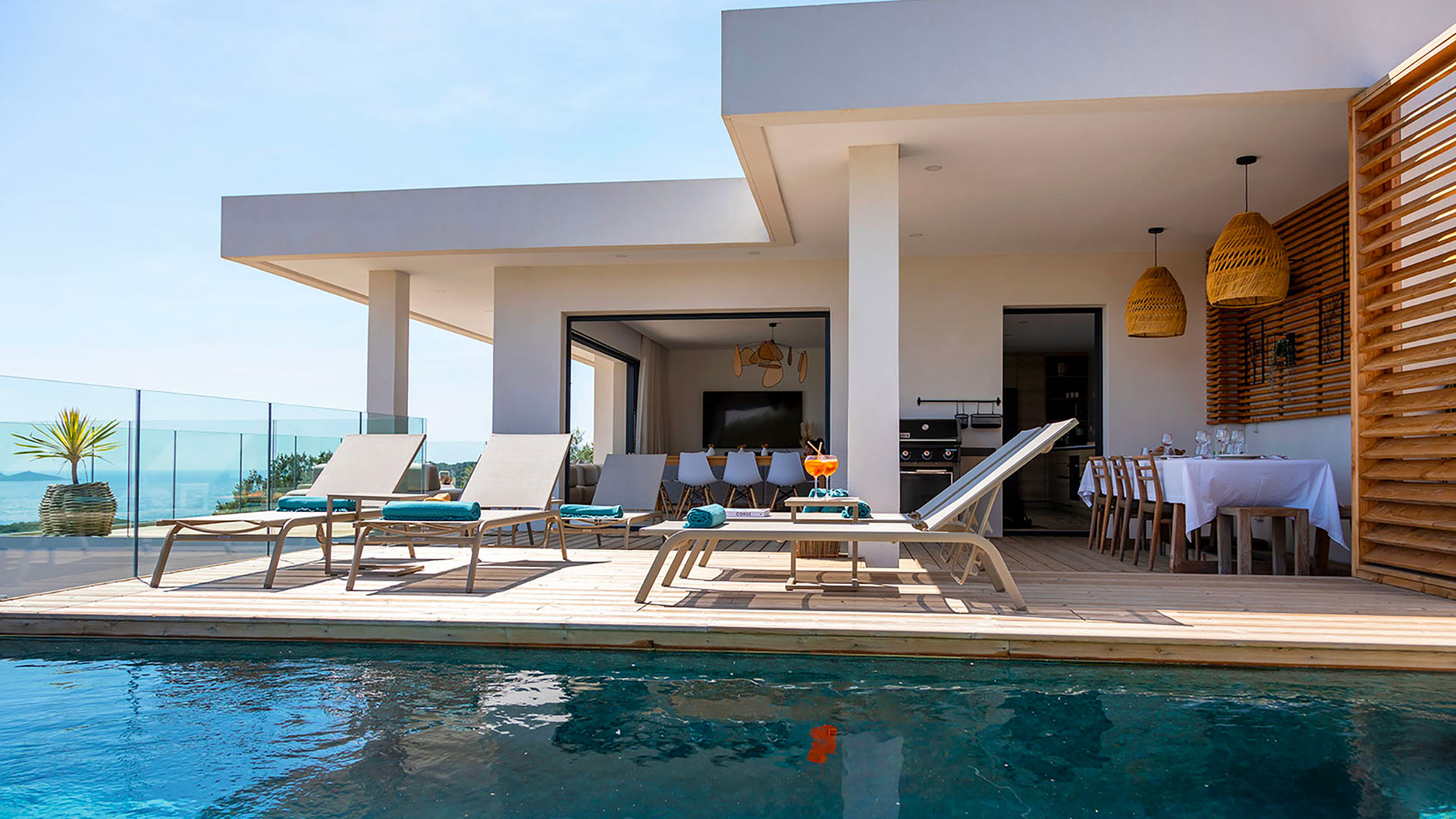 Villa Illéa Villa rental in Corsica, Propriano Villanovo